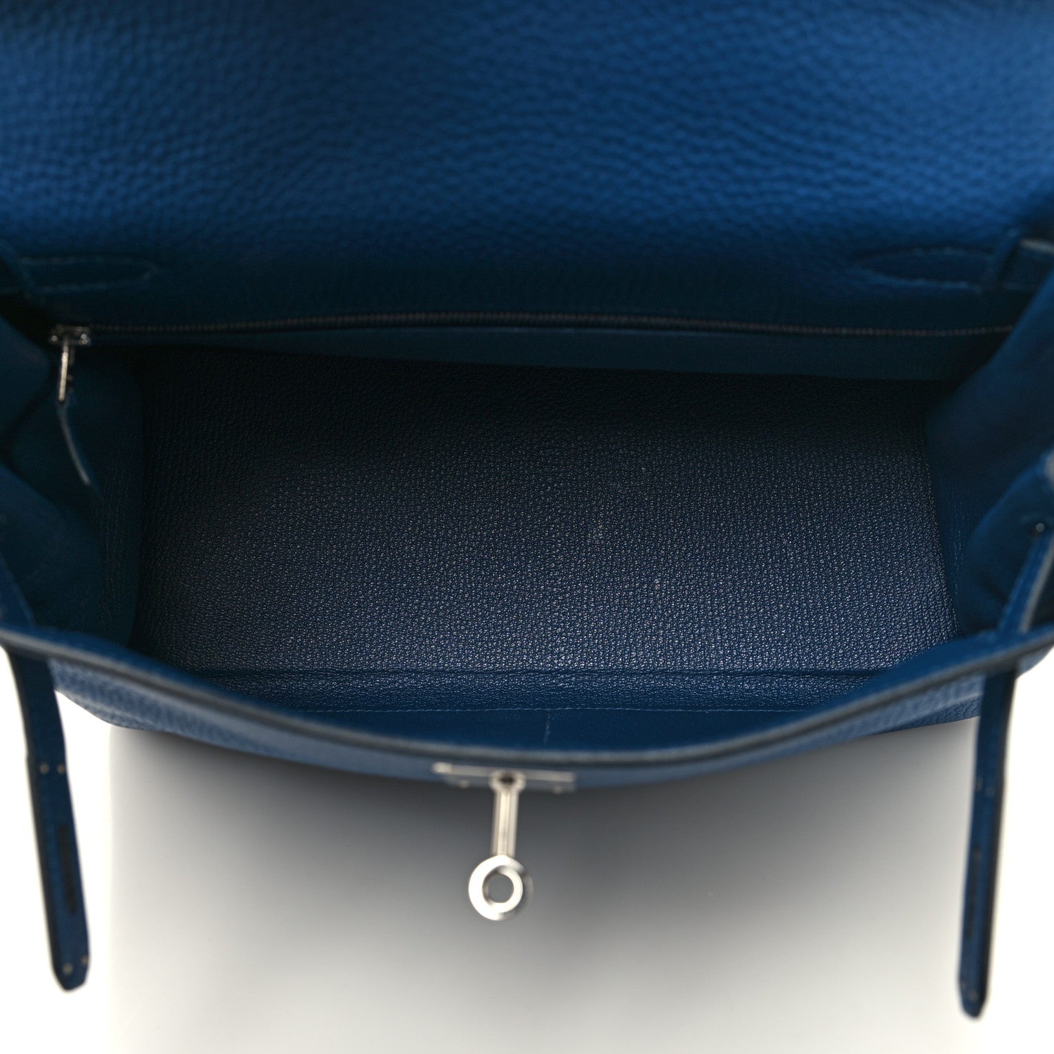Hermes Taurillon Clemence Kelly Retourne 28 Deep Blue 5 of 12
