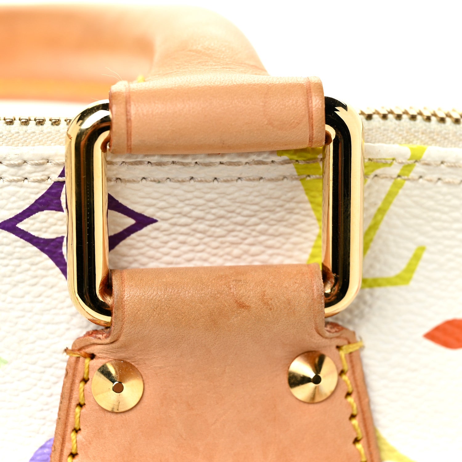 Louis Vuitton Monogram Multicolor Alma White 22 of 24