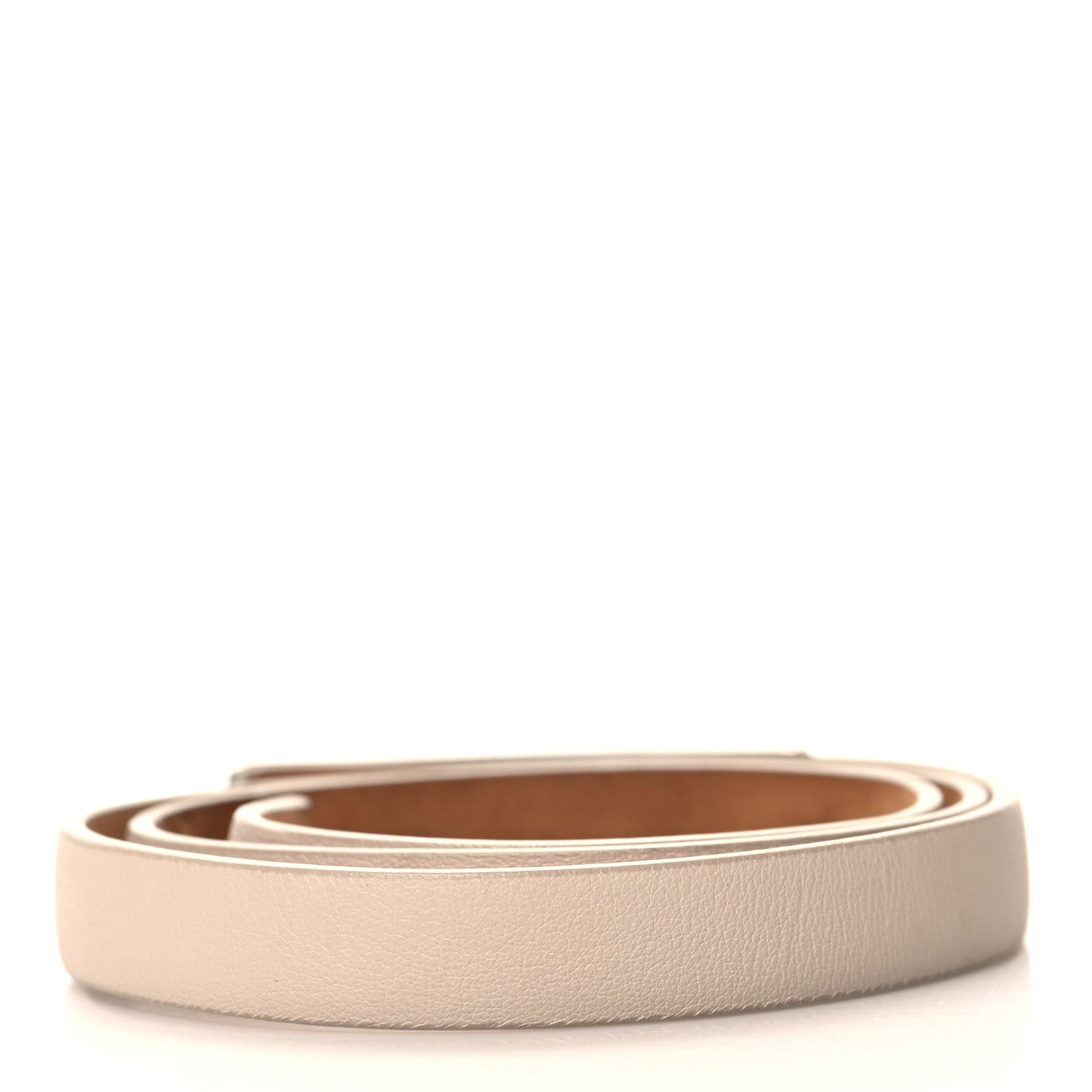 Christian Dior Calfskin Dior ID Belt S White 2 of 8