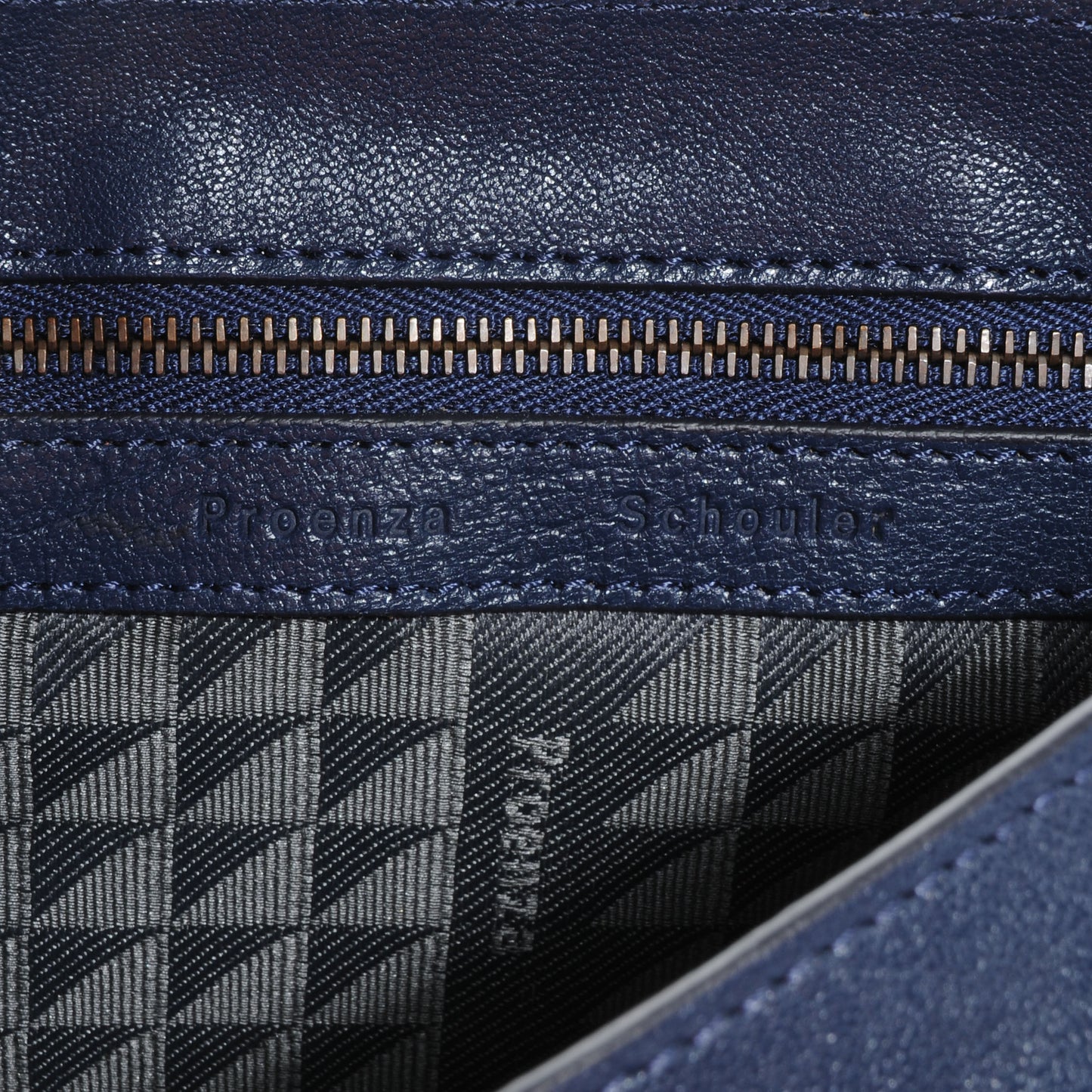 Leather PS1 Mini Pouch Messenger Bag Midnight