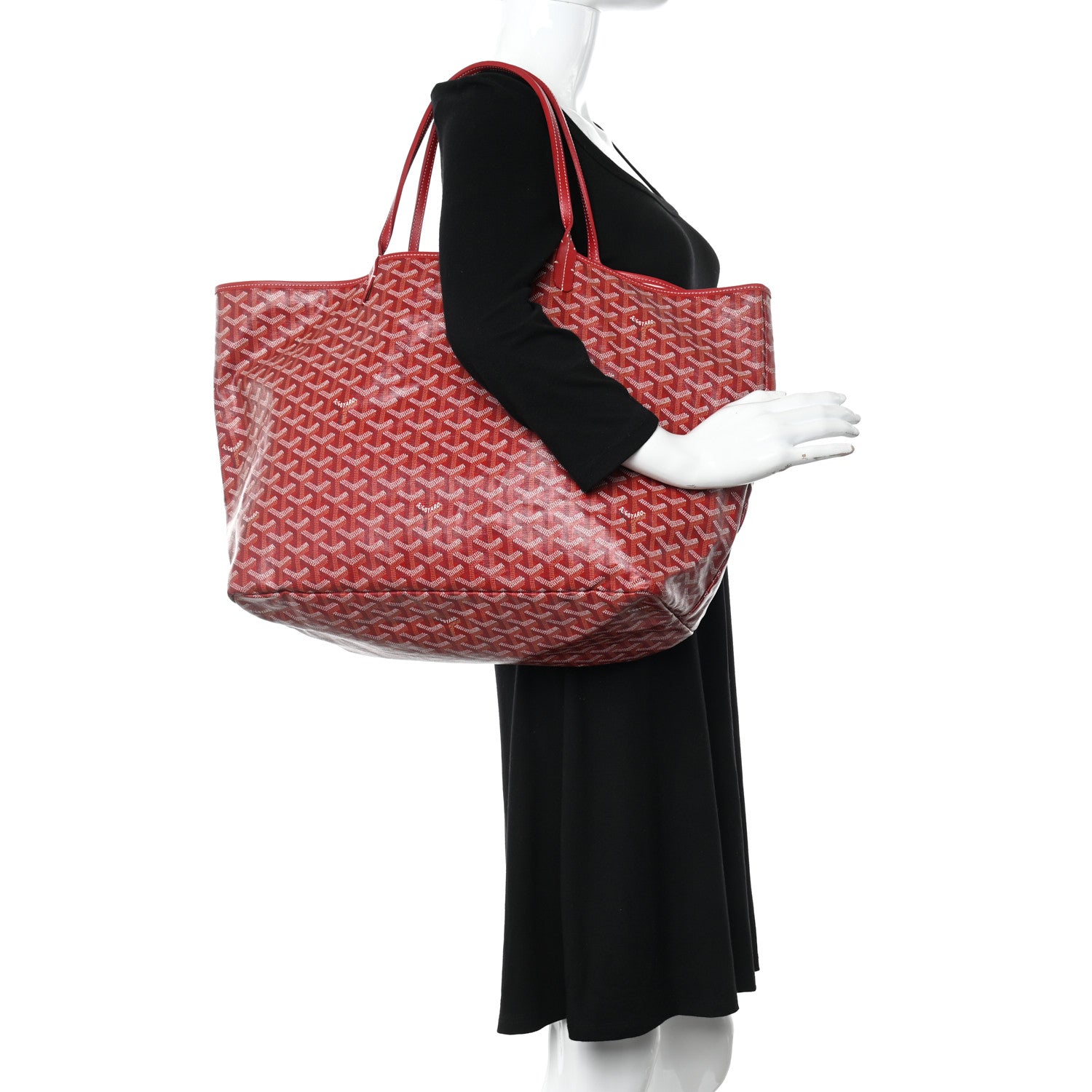 Goyard Goyardine Saint Louis GM Red 2 of 12