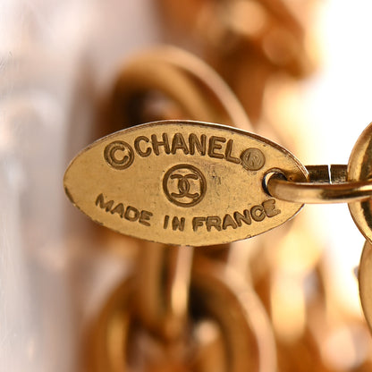 Chanel Medallion CC Chain Necklace Gold 5 of 6
