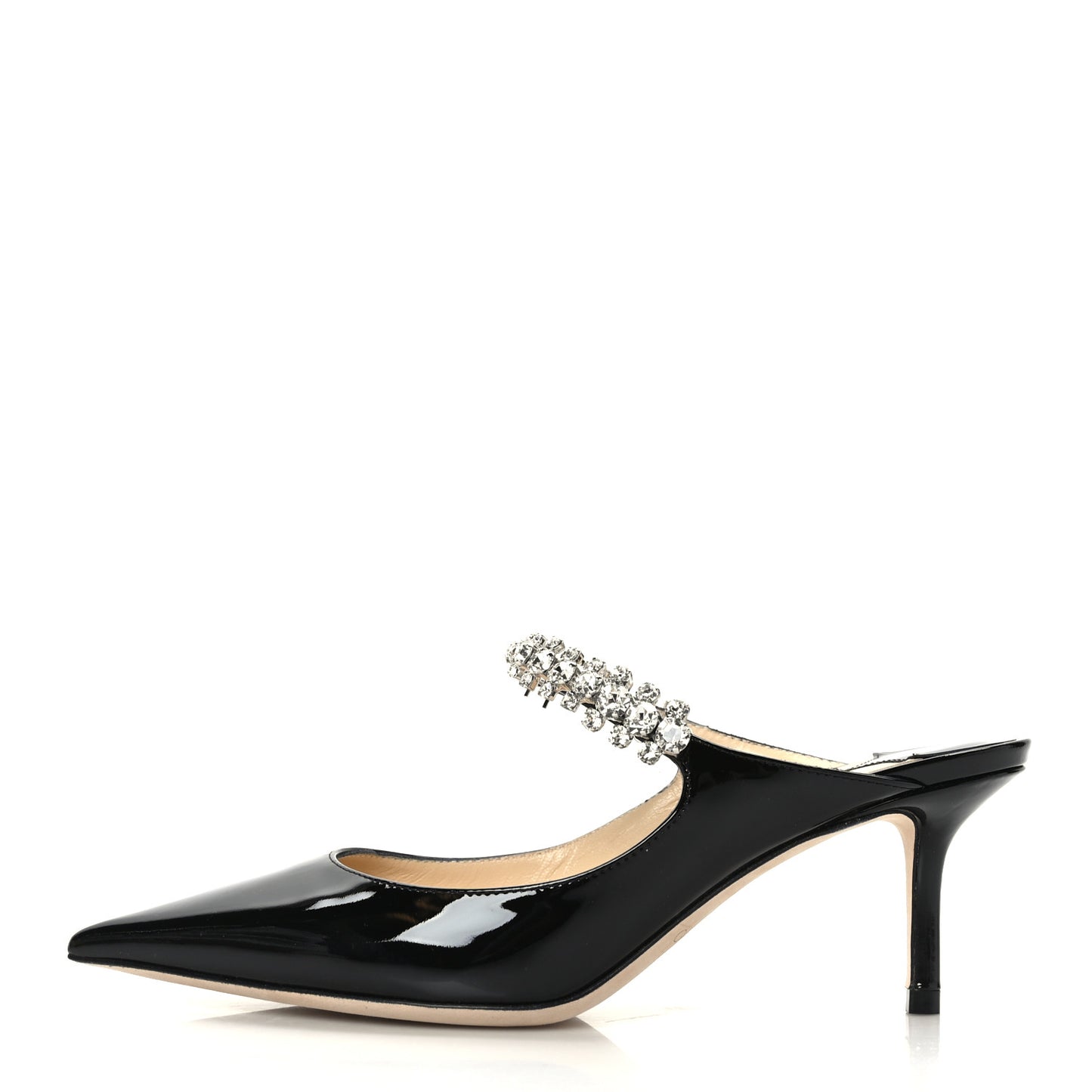 Patent Crystal Bing 65 Pumps 35 Black