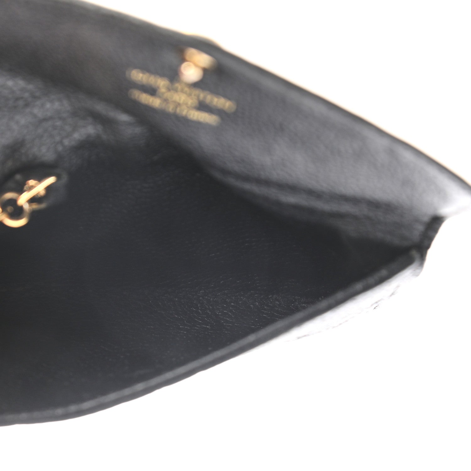 Louis Vuitton Empreinte Key Pouch Black 5 of 6