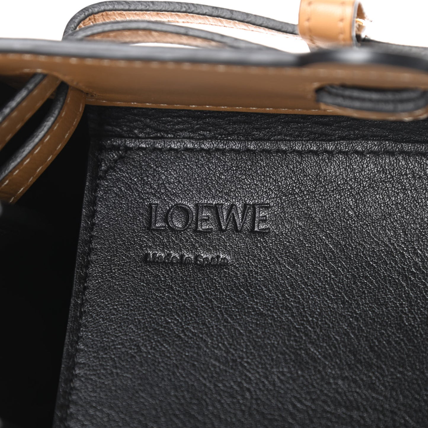 Boxcalf Mini Lazo Tote Dune