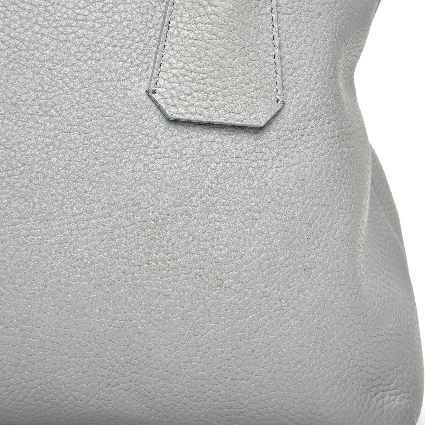 London Grainy Calfskin Medium Baynard Tote Sky Blue