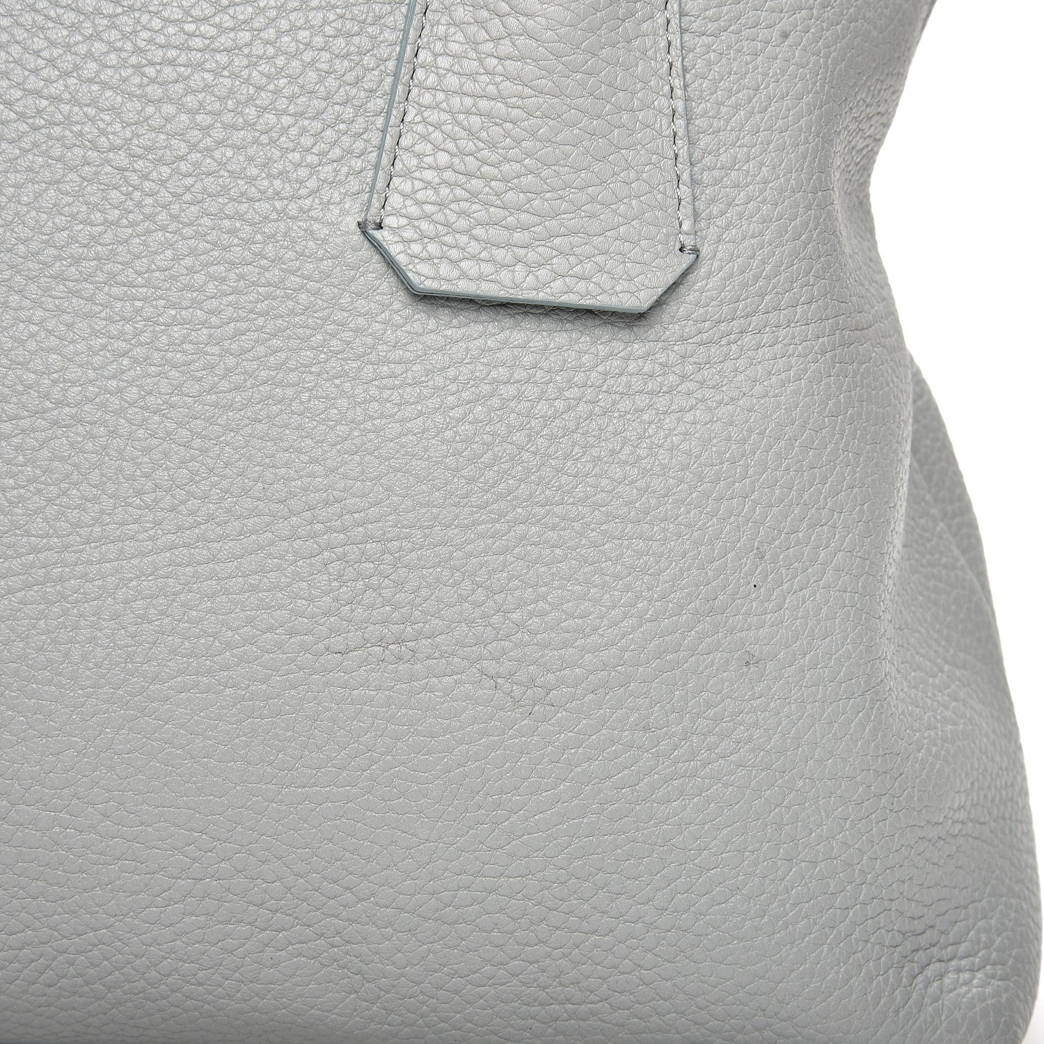 Burberry London Grainy Calfskin Medium Baynard Tote Sky Blue 9 of 10