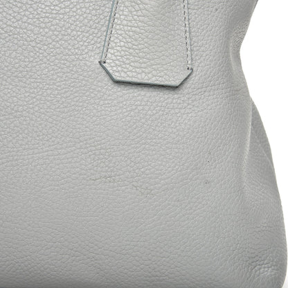 Burberry London Grainy Calfskin Medium Baynard Tote Sky Blue 9 of 10