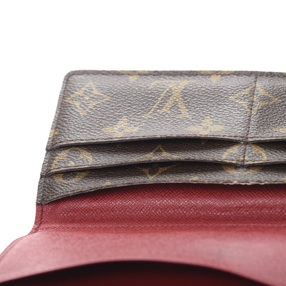 Louis Vuitton Monogram Josephine Wallet Red 9 of 13