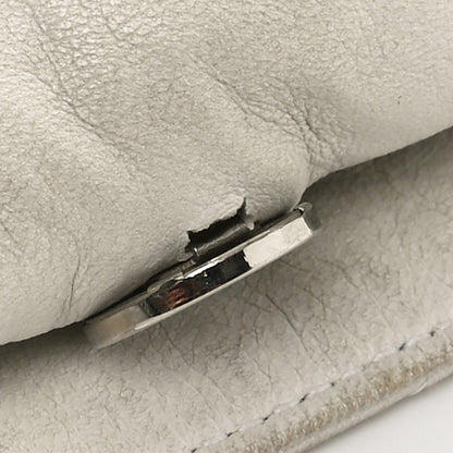 Christian Dior Lambskin Cannage Large Dior Soft Hobo White 11 of 12