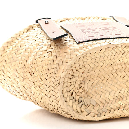 Loewe Raffia Small Basket Tote Bag Natural Tan 7 of 10