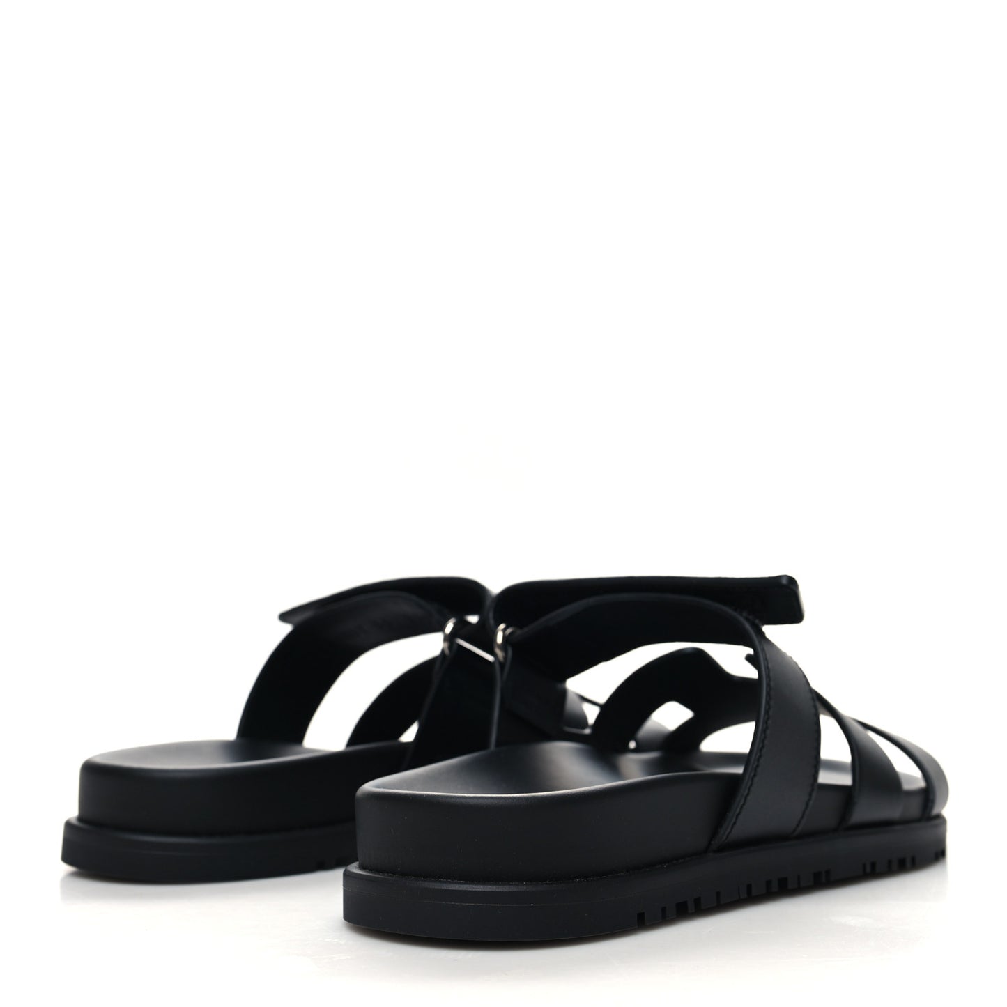 Calfskin Womens Chypre Sandals 35 Black
