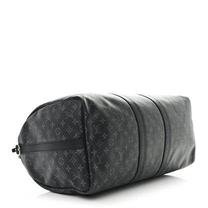 Louis Vuitton Monogram Eclipse Keepall Bandouliere 55 3 of 9