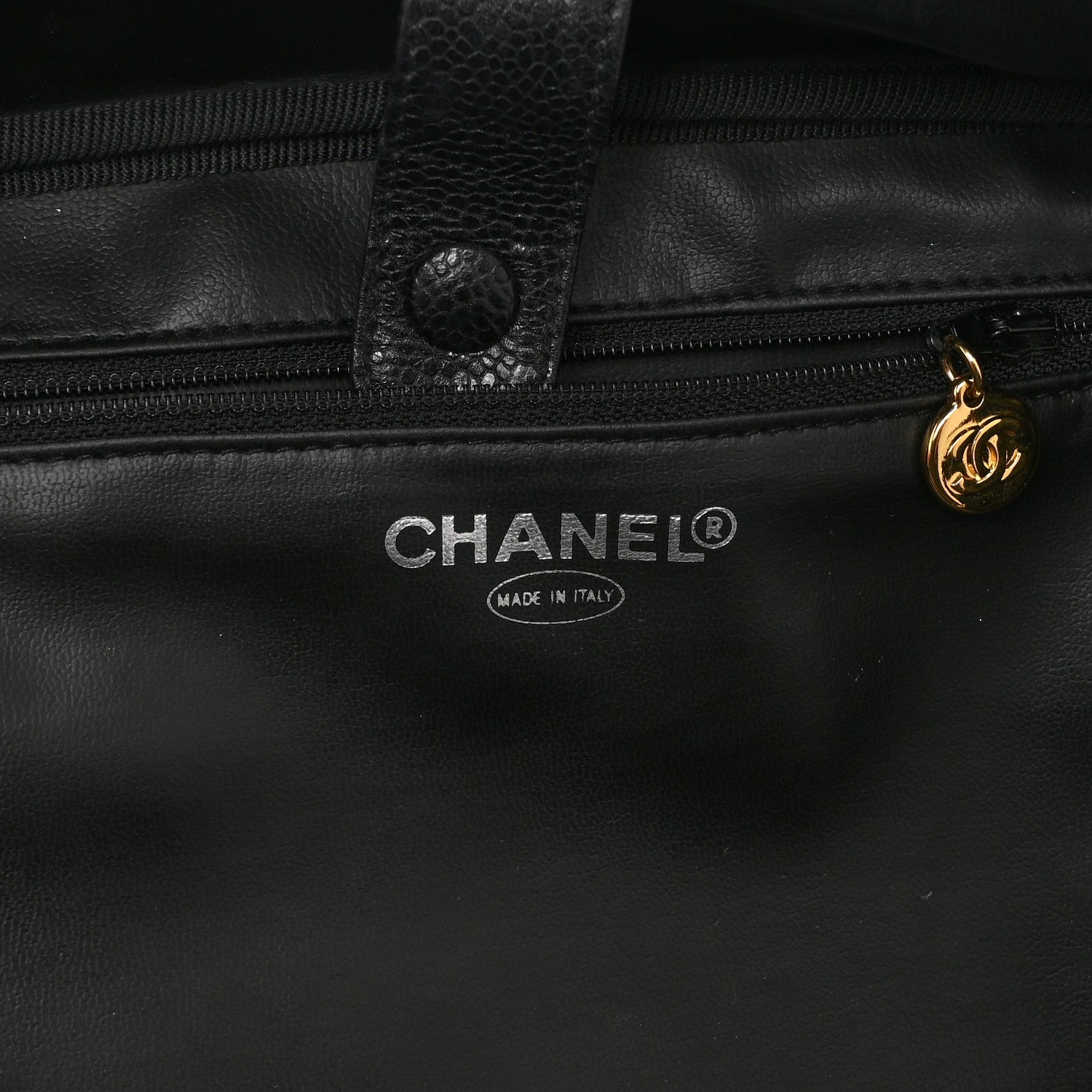 Chanel Caviar Timeless CC Vanity Case Black 8 of 12