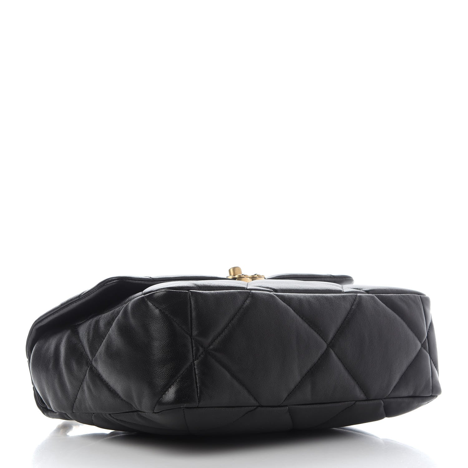 Chanel Lambskin Quilted Large Chanel 19 Flap Black 4 of 9