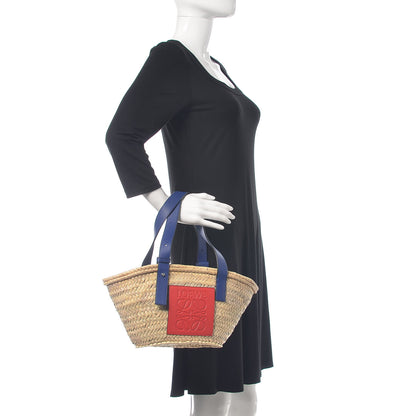 Loewe Raffia Small Basket Tote Bag Natural 2 of 8