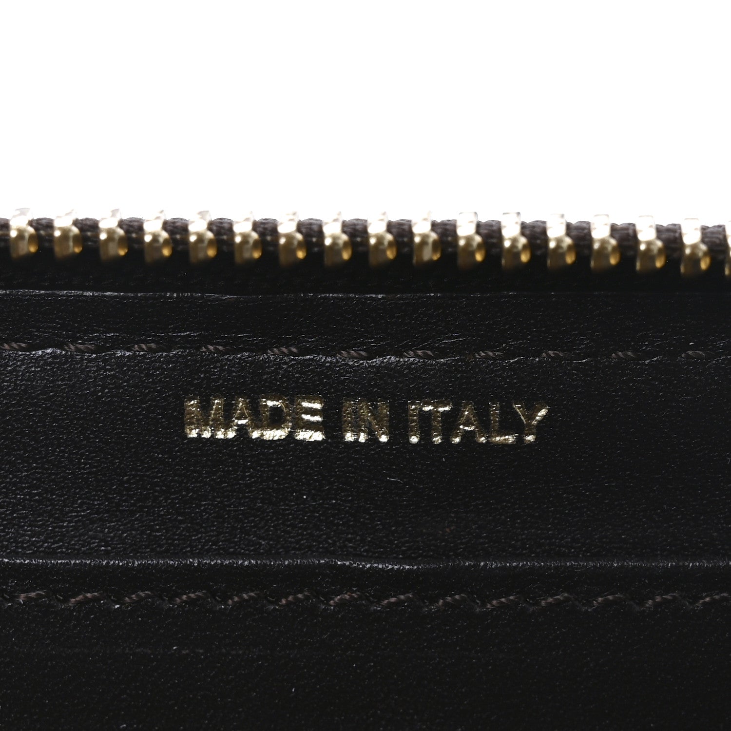 Burberry Studded Haymarket Check Large Zip Around Wallet Brown 7 of 9