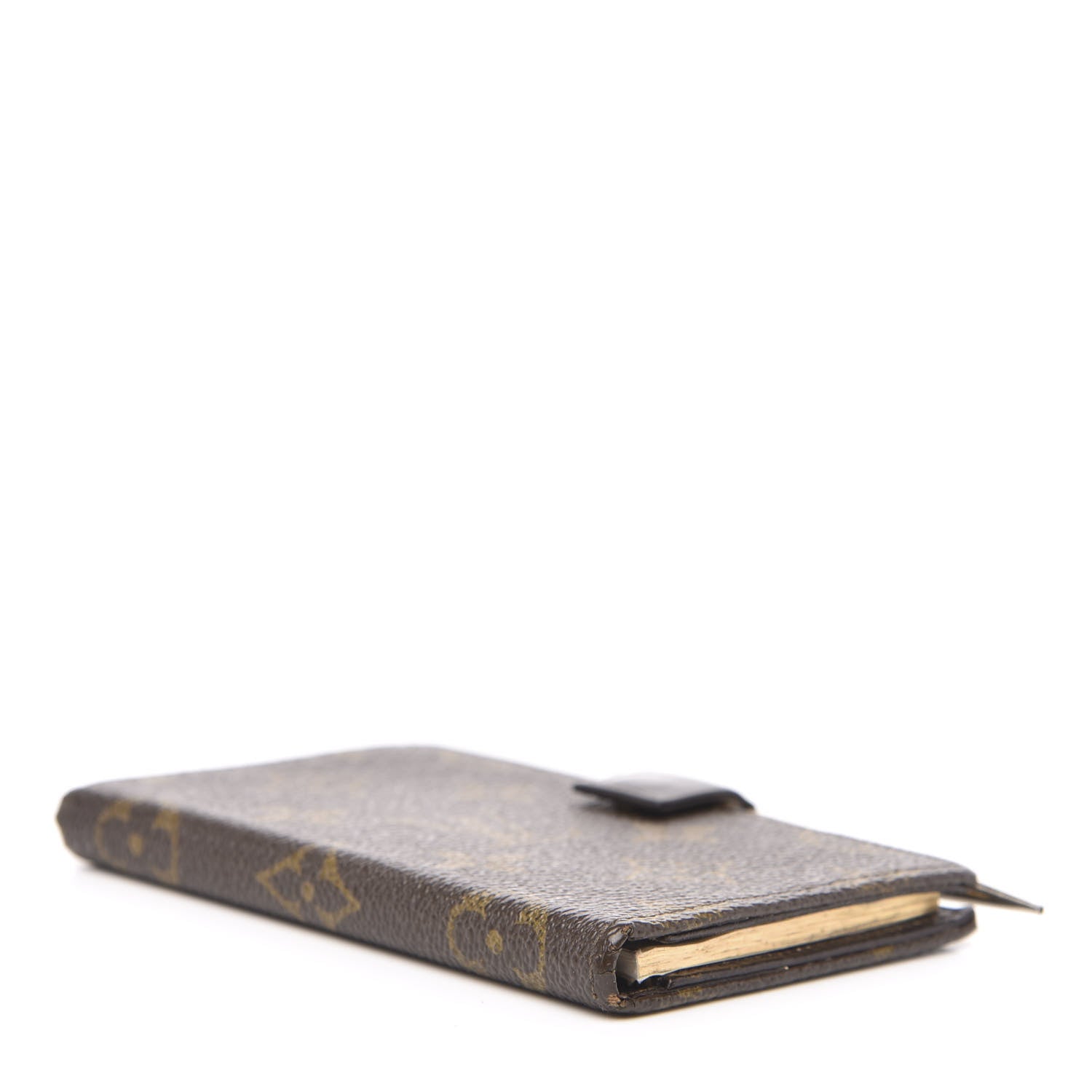 Louis Vuitton Monogram Mini Agenda Cover w Pencil 4 of 9