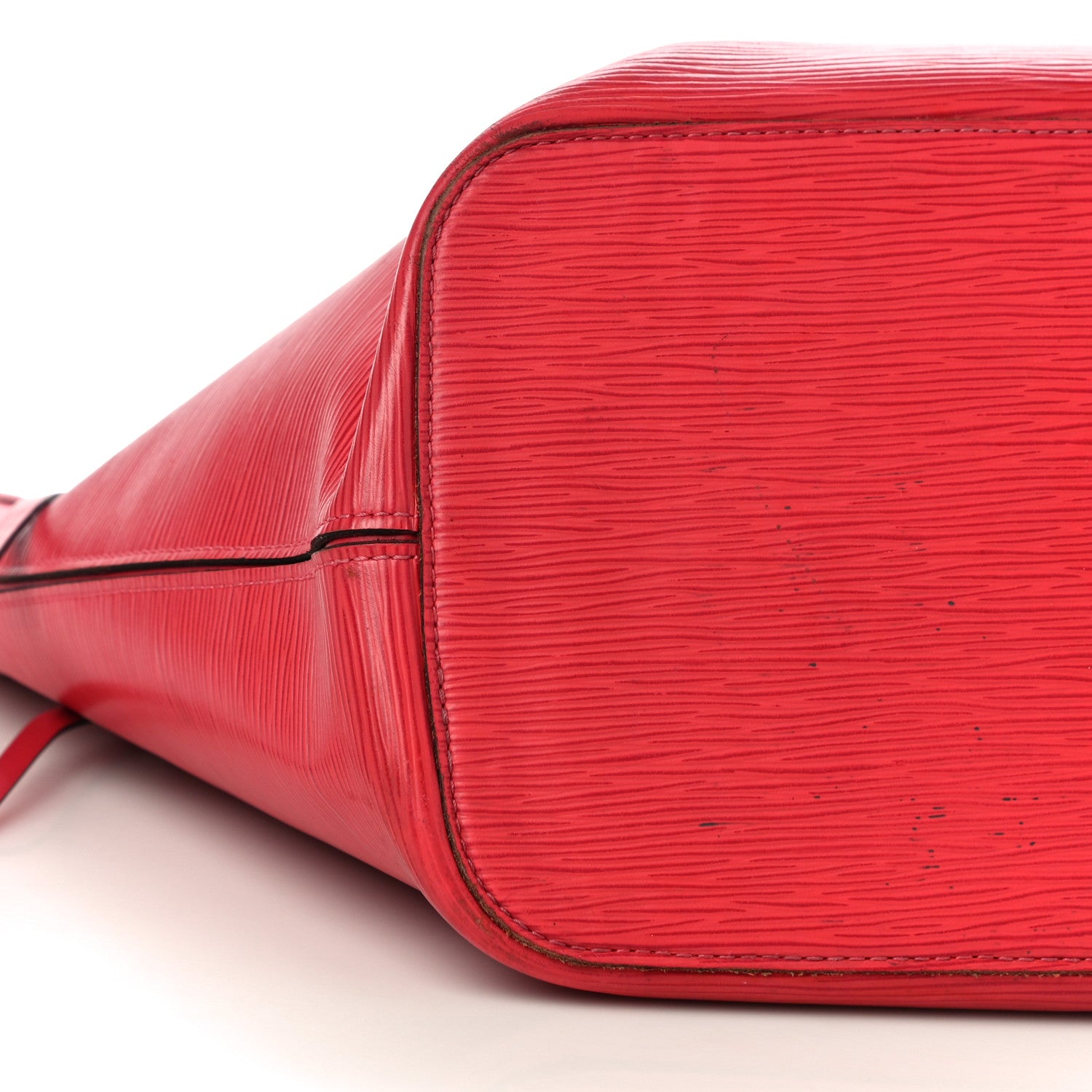 Louis Vuitton Epi Neverfull MM Coquelicot 9 of 28