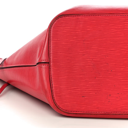 Louis Vuitton Epi Neverfull MM Coquelicot 9 of 28