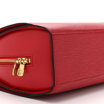 Louis Vuitton Epi Pont-Neuf Castillan Red 9 of 10