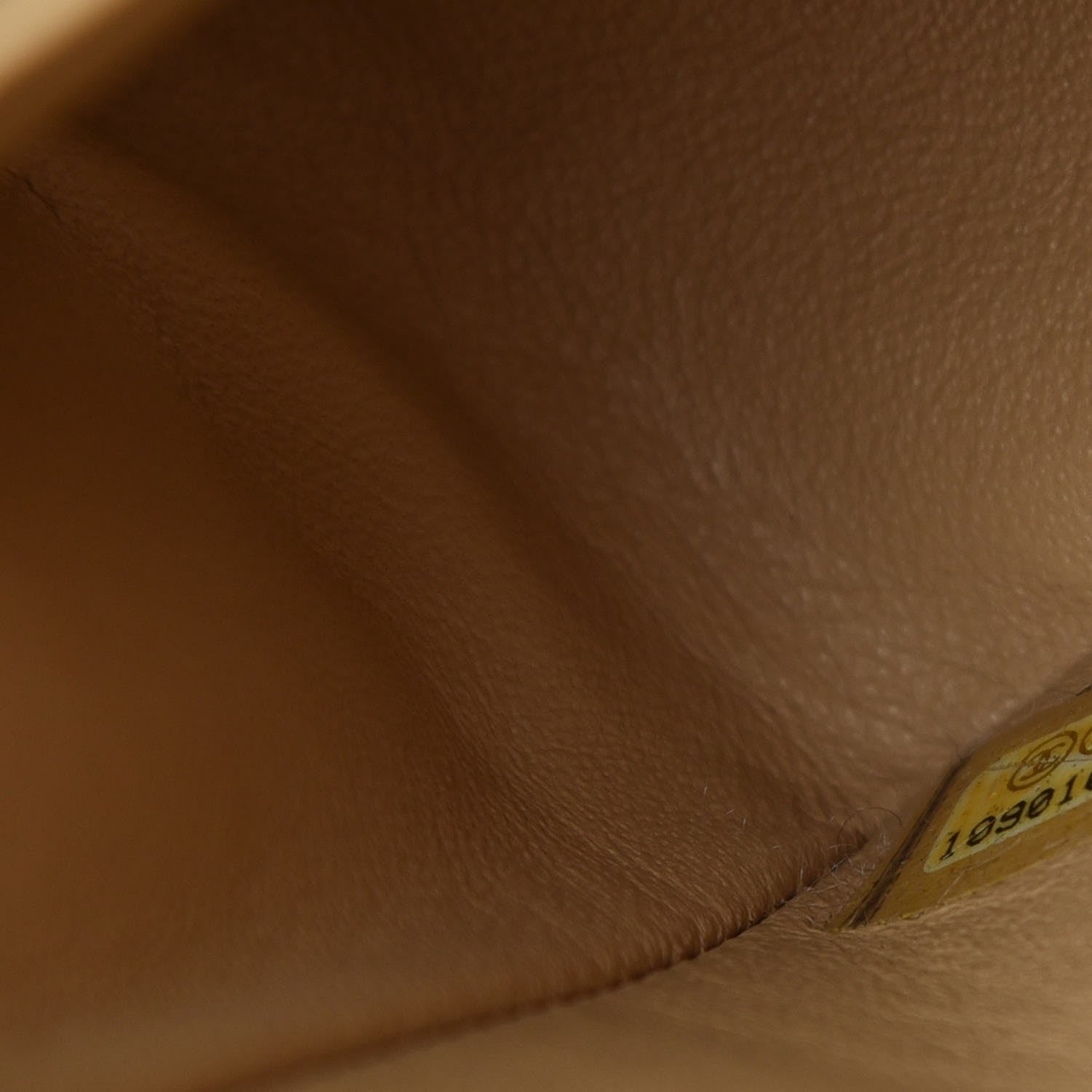 Chanel Caviar Quilted Medium Double Flap Beige 7 of 8