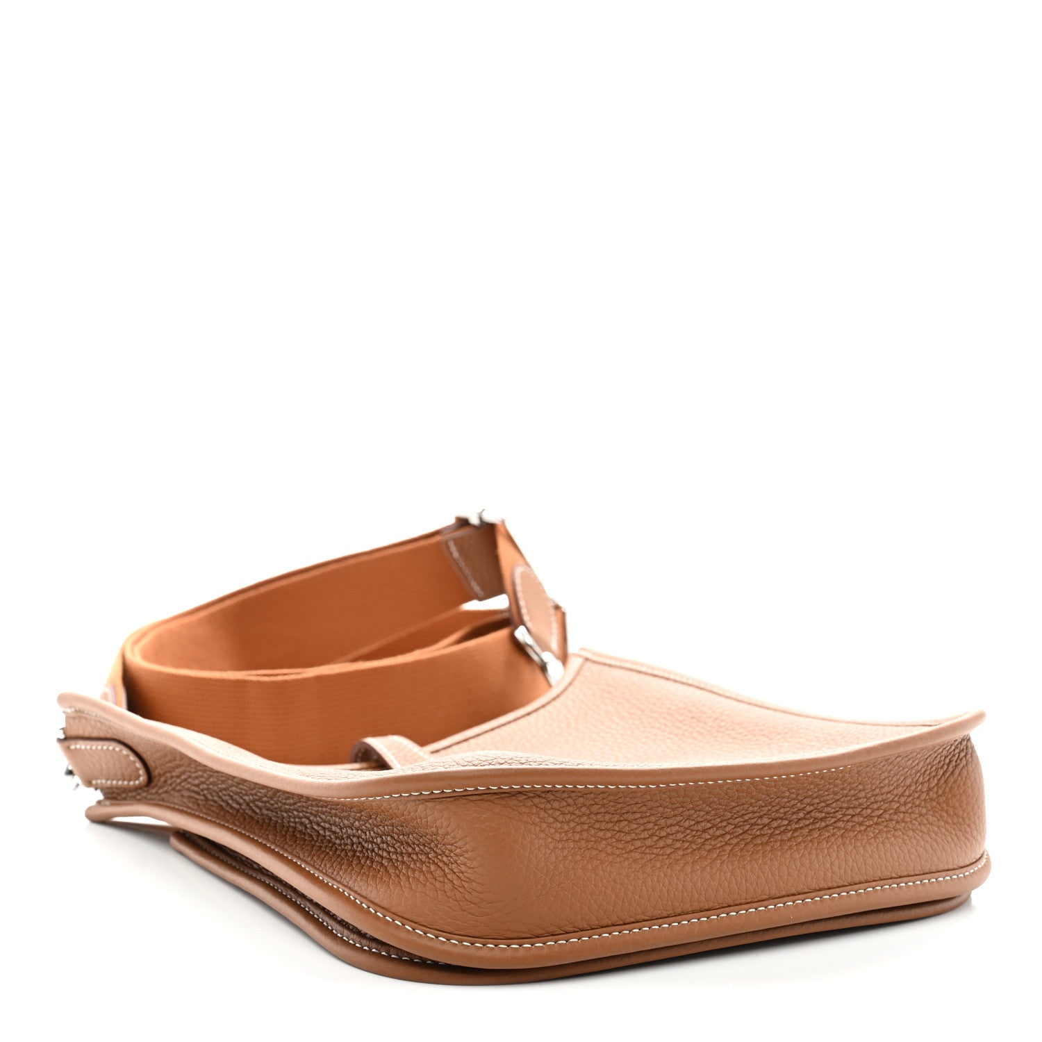 Hermes Taurillon Clemence Evelyne 23 Poche III Gold 4 of 10