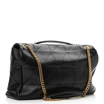 Saint Laurent Lambskin Patchwork Monogram Large Jamie Black 3 of 13