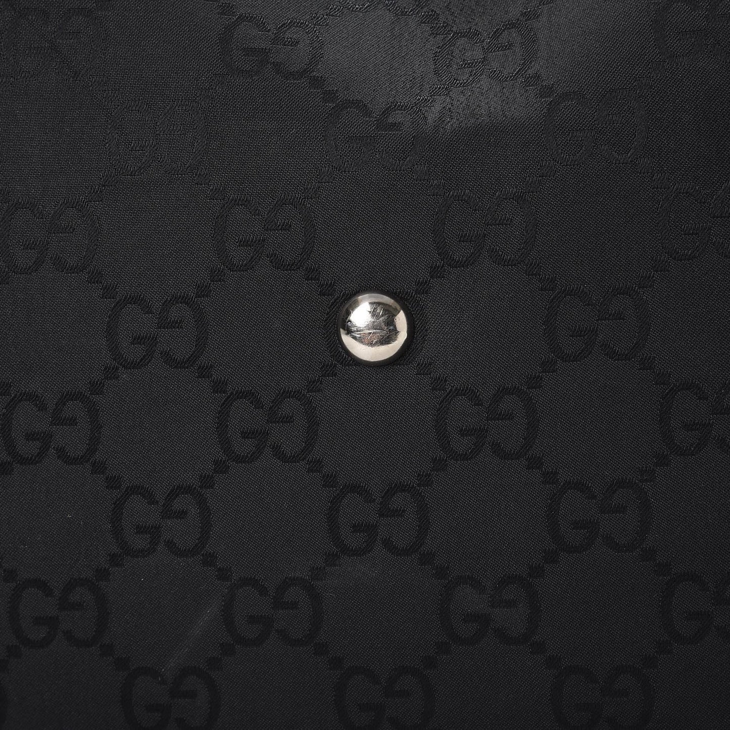 Nylon Monogram Travel Hobo Black