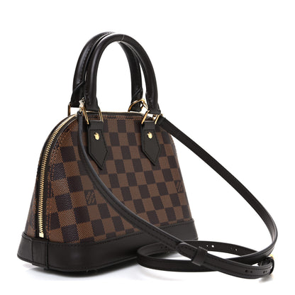 Louis Vuitton Damier Ebene Alma BB 2 of 9