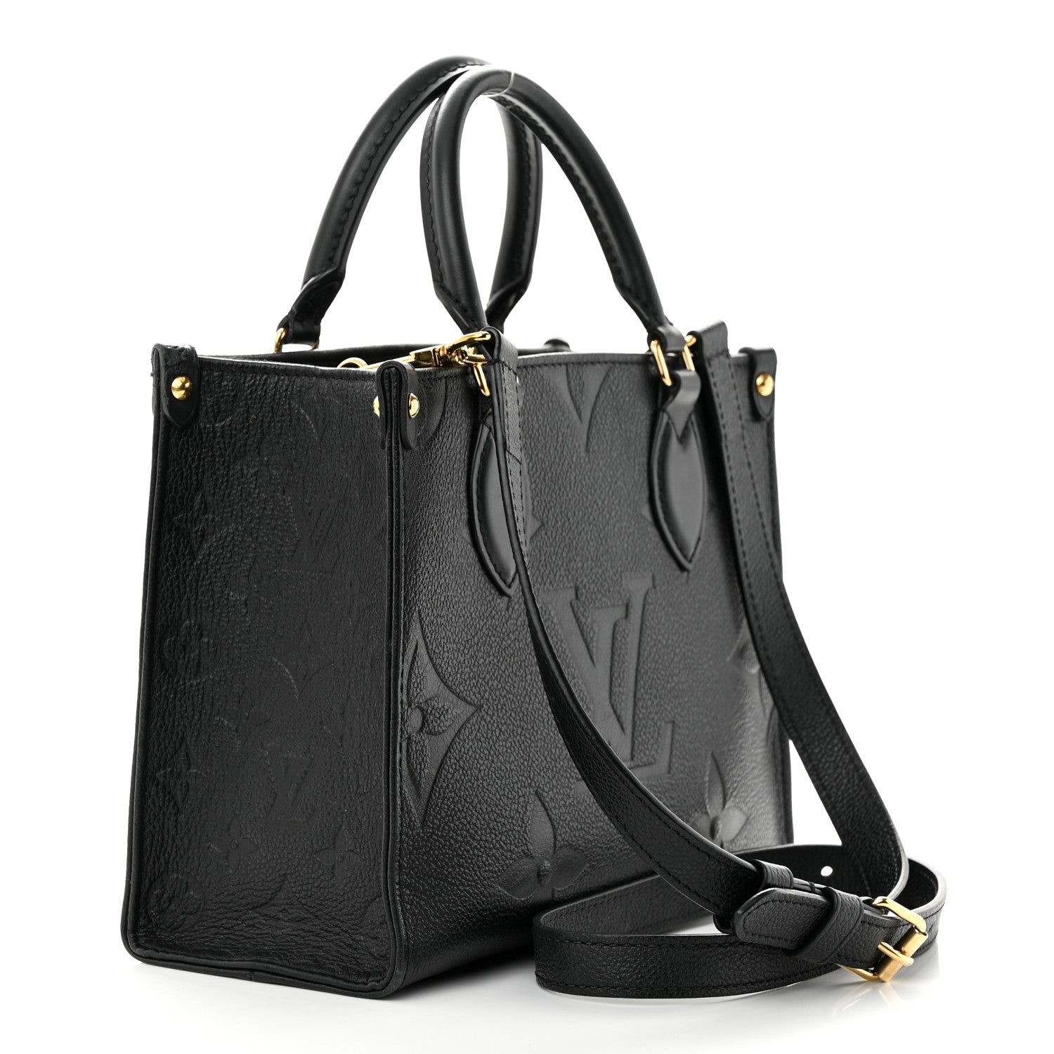 Louis Vuitton Empreinte Monogram Giant Onthego PM Black 3 of 10