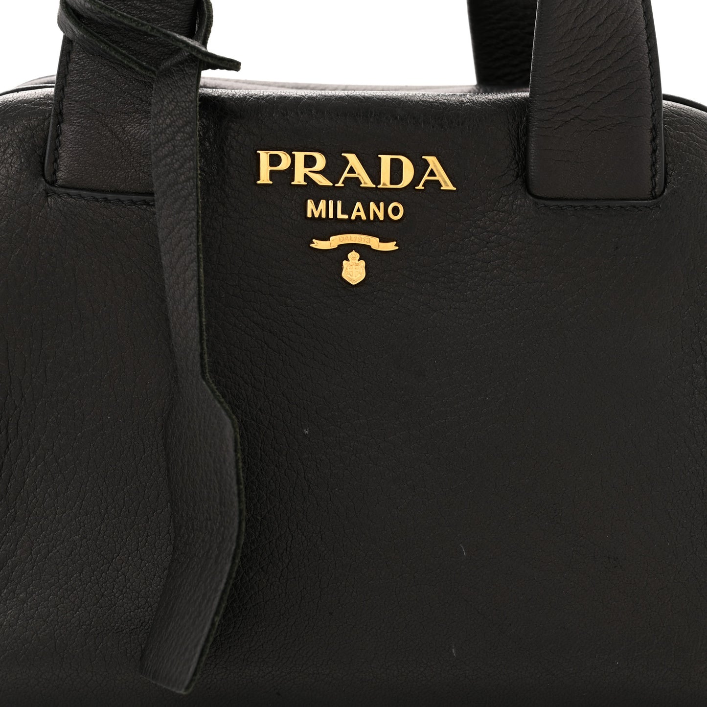 Cervo Deerskin Satchel Black