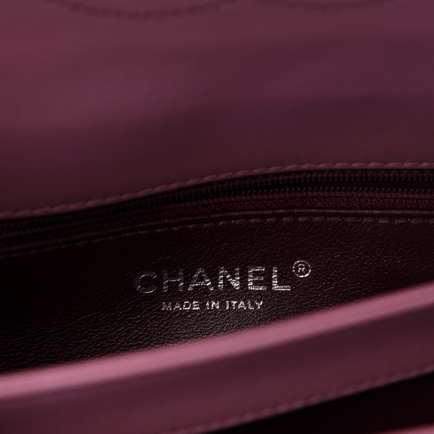 Lambskin Quilted Small Trendy CC Dual Handle Flap Bag Purple