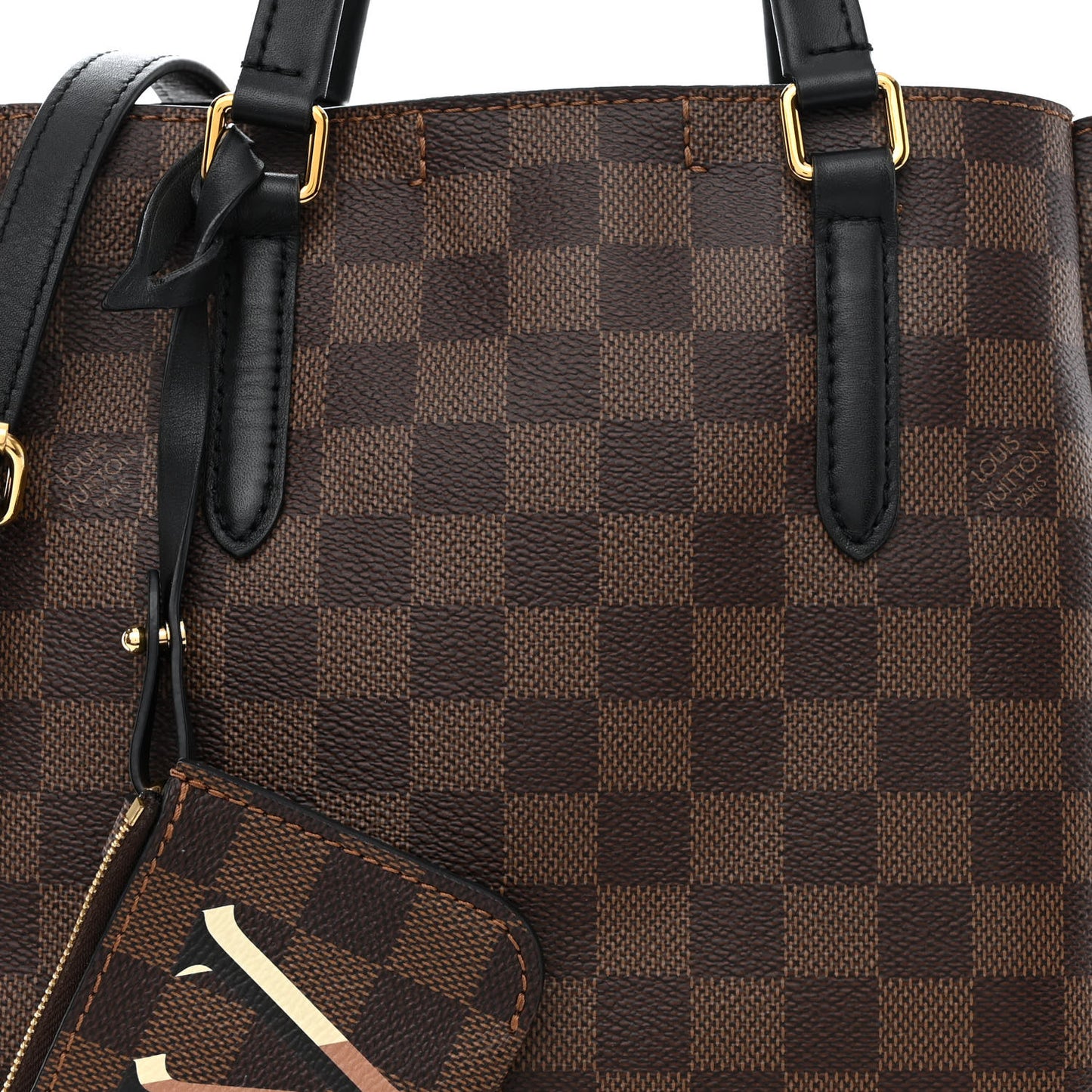 Damier Ebene Belmont PM Black