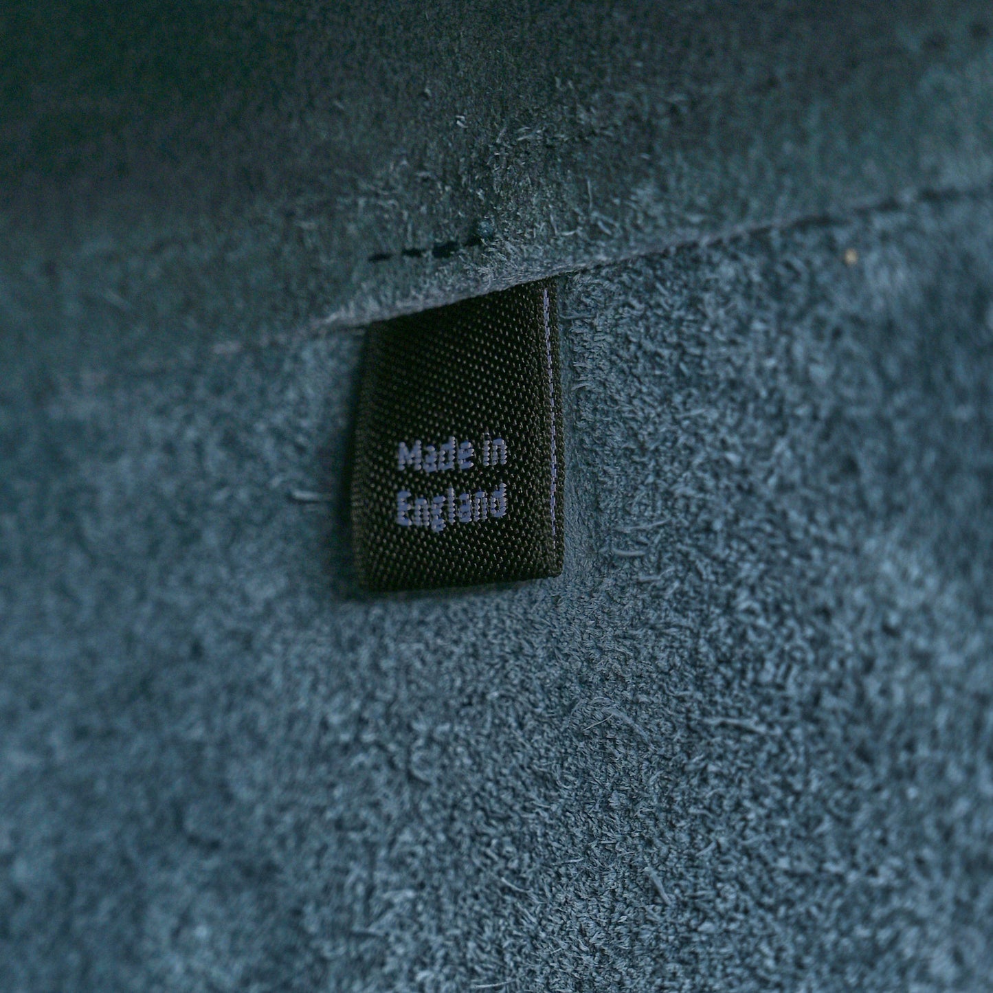 Heavy Grain Calfskin Millie Tote Dark Blue