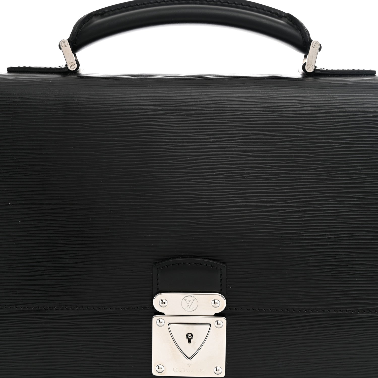 Louis Vuitton Epi Robusto 2 Compartment Briefcase Black 6 of 11