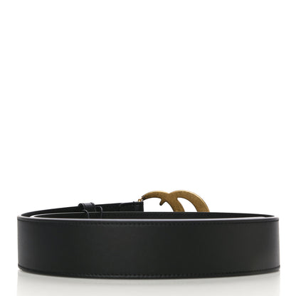 Gucci Calfskin Double G 40mm Belt 90 36 Black 2 of 8