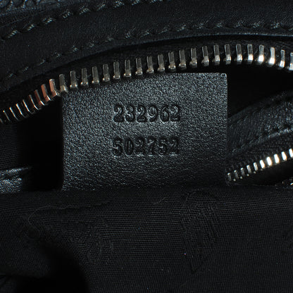 Gucci Guccissima GG Twins Medium Hobo Black 7 of 8