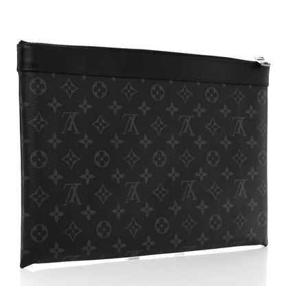 Louis Vuitton Monogram Eclipse Discovery Pochette GM 3 of 9