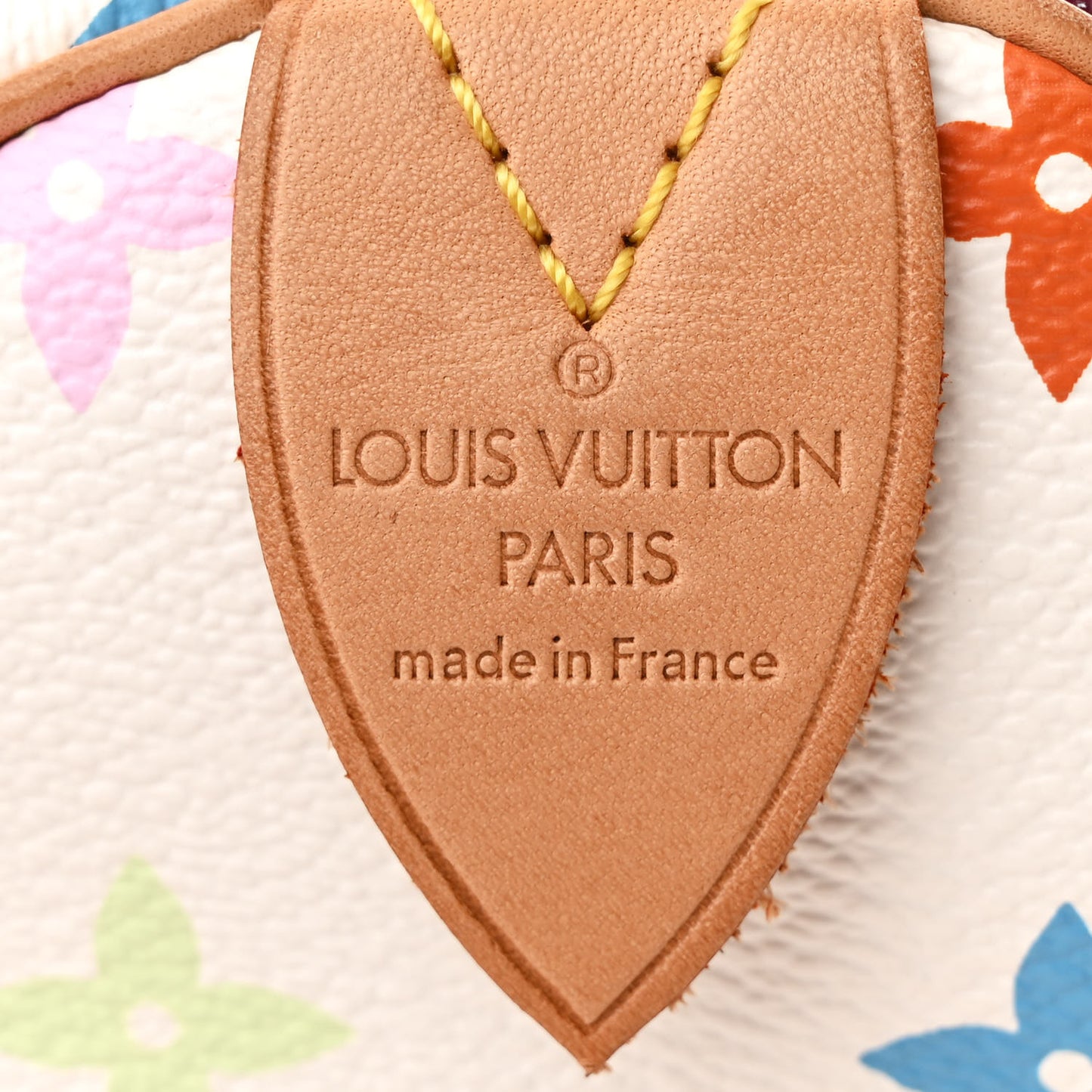 Monogram Multicolor Speedy 30 White