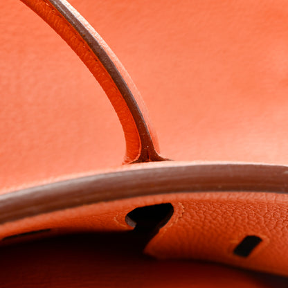 Hermes Togo Birkin 25 Orange 12 of 15