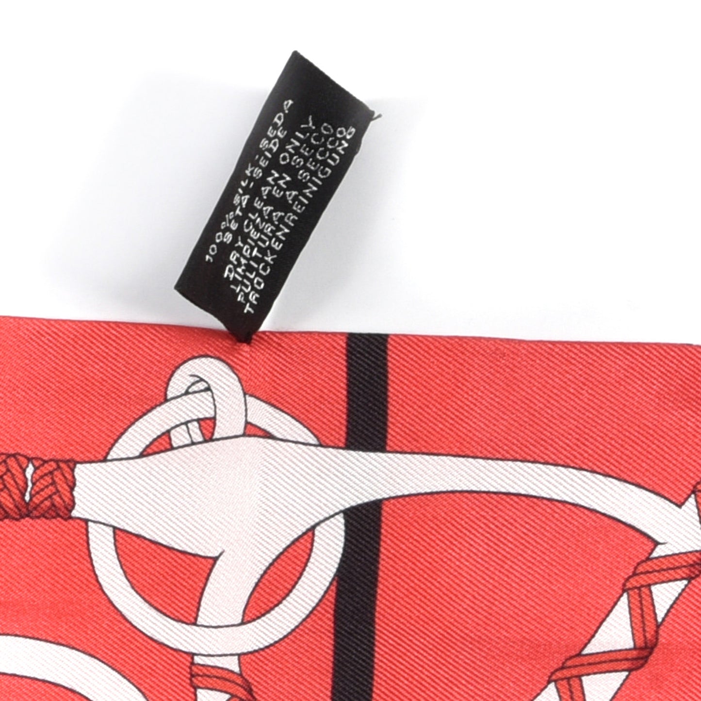 Silk Panoplie Equestre Twilly Rouge Creme Ebene