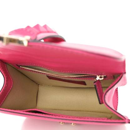 Valentino Garavani Vitello Small Glam Lock Rockstud Flap Pop Fuxia 5 of 11