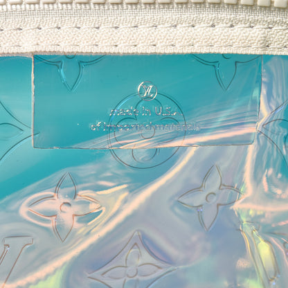 Louis Vuitton PVC Monogram Keepall Bandouliere 50 Iridescent Prism 6 of 10