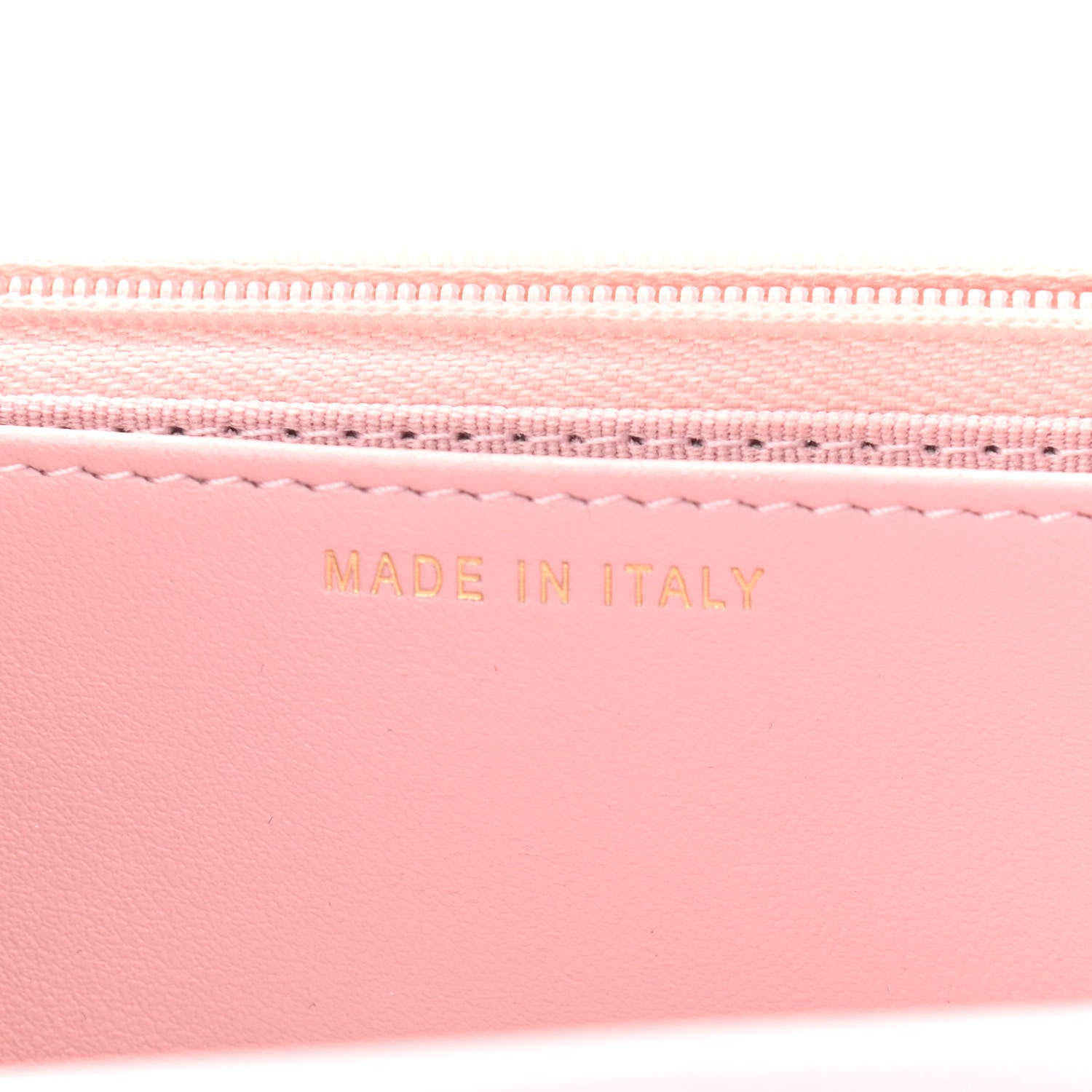 Chanel Caviar Quilted Studded CC Wallet on Chain WOC Light Pink 6 of 11
