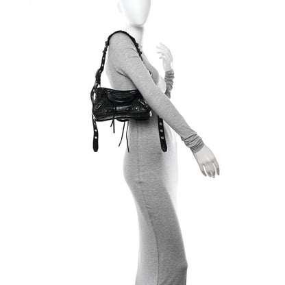 Balenciaga Agneau Arena Neo Cagole Mini Handbag Black 2 of 12
