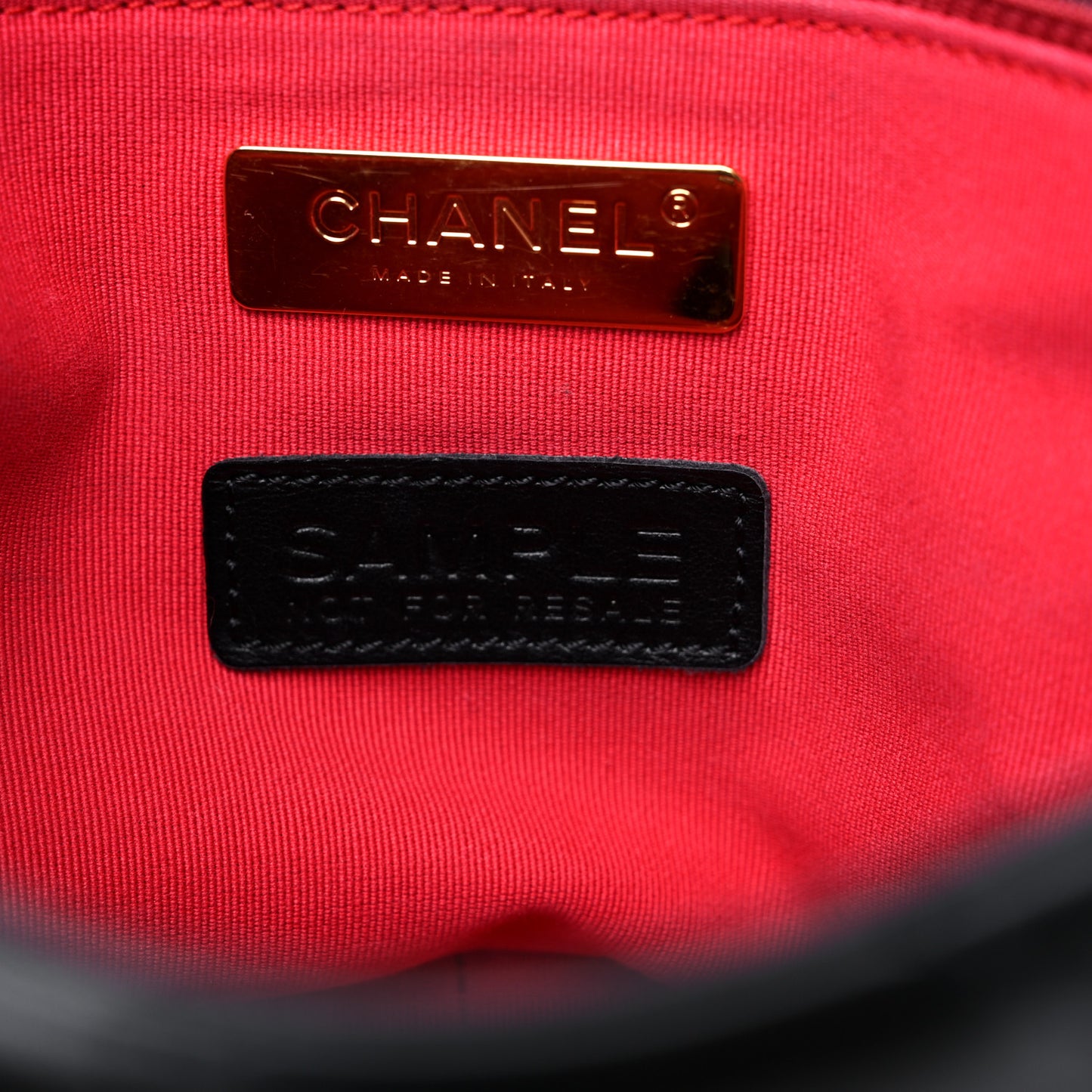 Lambskin Quilted Medium Chanel 19 Flap So Black