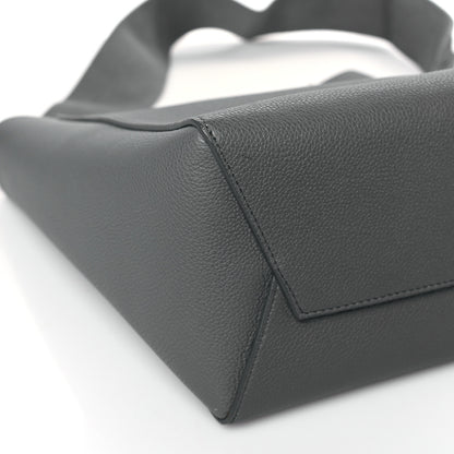 Celine Soft Grained Calfskin Small Sangle Bucket Bag Kohl 7 of 8