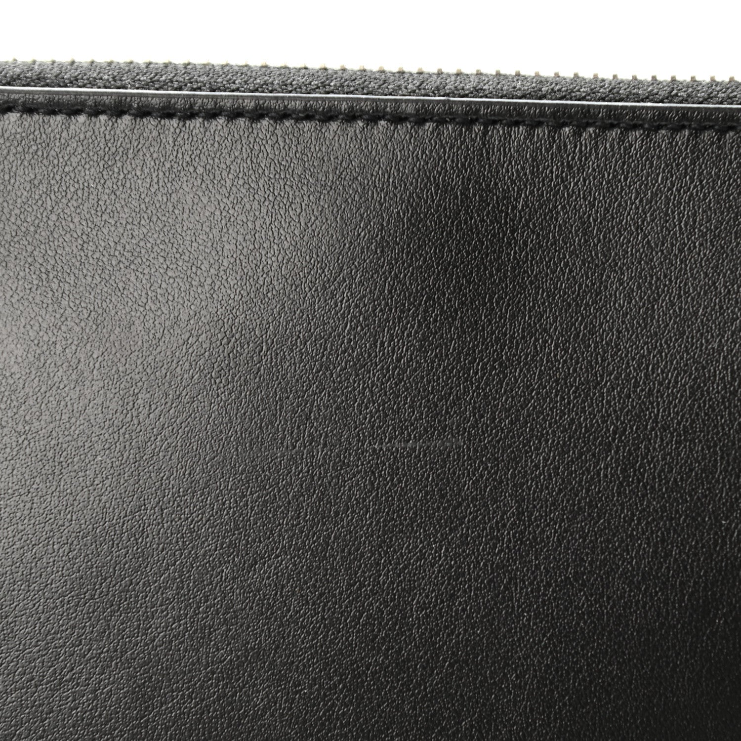 Saint Laurent Calfskin Logo Zipped Tablet Pouch Black 10 of 10