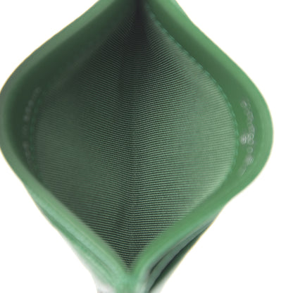 Chanel Caviar Quilted Card Holder Green 5 of 9